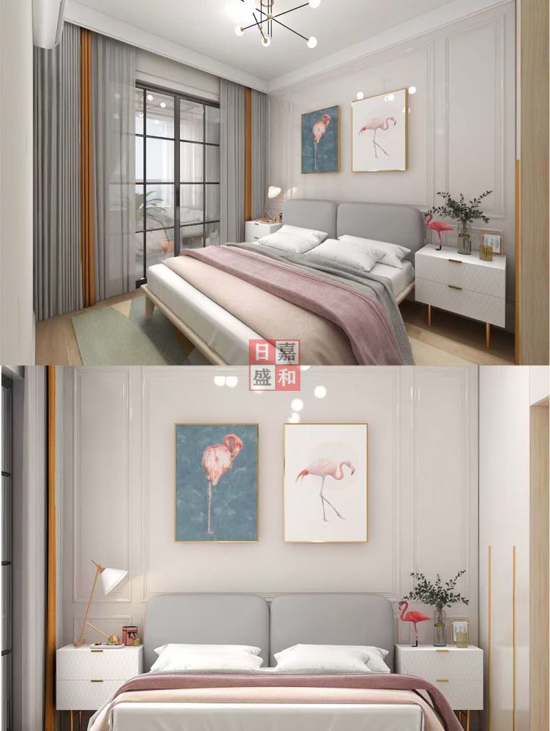 中海河山郡三室160m²装修实景图